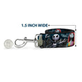 Load image into Gallery viewer, Dog Leash - INSIDE OUT 6-Character Pose Sparkle Blue/White