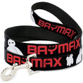 Load image into Gallery viewer, Dog Leash - BAYMAX Poses Black/White/Red