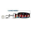 Load image into Gallery viewer, Dog Leash - Descendants 11-Character Group Pose Reds/Gray
