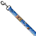 Load image into Gallery viewer, Dog Leash - ADVENTURE IS OUT THERE/Carl on Porch/Flying House/Balloons Blues/White/Multi Color