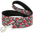 Load image into Gallery viewer, Dog Leash - Cars 3 Lightning McQueen/Storm Jackson Poses Scattered White