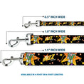 Load image into Gallery viewer, Dog Leash - Toy Story BUZZ LIGHTYEAR Running Pose/Stars Black/Orange/Yellow