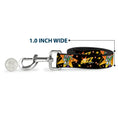 Load image into Gallery viewer, Dog Leash - Toy Story BUZZ LIGHTYEAR Running Pose/Stars Black/Orange/Yellow