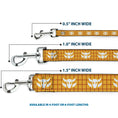 Load image into Gallery viewer, Dog Leash - Toy Story Woody Plaid Shirt/Cowboy Bull Icon Gold/Red/White