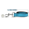 Load image into Gallery viewer, Dog Leash - Minnie Mouse Bow Dots Blue/Black/White/Red