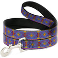 Load image into Gallery viewer, Dog Leash - Classic Aladdin Magic Carpet Tapestry Blue/Purple/Gold/Red
