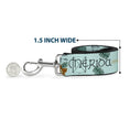 Load image into Gallery viewer, Dog Leash - Onward Barley/Unicorn/Guinevere Icons/Stars Black/Gray/Blues