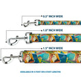 Load image into Gallery viewer, Dog Leash - Luca The Piazza Poster Collage Stacked