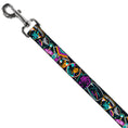 Load image into Gallery viewer, Dog Leash - Lightyear Mission Patches Collage Black/Multi Color