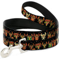 Load image into Gallery viewer, Dog Leash - Lilo and Stitch Halloween Stitch Dress Up Poses Black