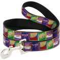 Load image into Gallery viewer, Dog Leash - The Proud Family PROUD SNACKS Logo Blocks Multi Color