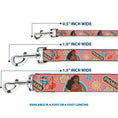 Load image into Gallery viewer, Dog Leash - Moana Pose and Icons Collage Pink