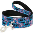 Load image into Gallery viewer, Dog Leash - Lilo & Stitch Stitch Flip Expressions Close-Up Blues/Pinks