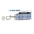 Load image into Gallery viewer, Dog Leash - Lilo & Stitch Stitch Expressions and Tropical Flowers Blues/Pinks