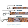 Load image into Gallery viewer, Dog Leash - Aristocats Toulouse and Berlioz Close-Up Faces Orange