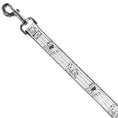 Load image into Gallery viewer, Dog Leash - One Hundred and One Dalmatians Puppies Playing White/Black