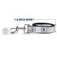 Load image into Gallery viewer, Dog Leash - One Hundred and One Dalmatians Puppies Playing White/Black