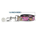 Load image into Gallery viewer, Dog Leash - Disney DREAM BIG PRINCESS Faces Pinks/Purples