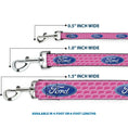 Load image into Gallery viewer, Dog Leash - Ford Oval w/Text PINK REPEAT