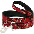 Load image into Gallery viewer, Dog Leash - The Flash 2023 2-Poses Close-Up Reds