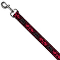 Load image into Gallery viewer, Dog Leash - HOUSE OF THE DRAGON Dragon Icon Black/Red/White