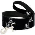 Load image into Gallery viewer, Dog Leash - Honda Logo Black/White