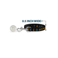 Load image into Gallery viewer, Dog Leash - HARRY POTTER Hufflepuff/Ravenclaw/Gryffindor/Slytherin Coat of Arms Black
