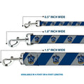 Load image into Gallery viewer, Dog Leash - RAVENCLAW Crest Diagonal Stripe Gray/Blue