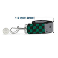Load image into Gallery viewer, Dog Leash - Harry Potter SLYTHERIN/Checker Blocks Grays/Greens