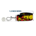 Load image into Gallery viewer, Dog Leash - THE INVINCIBLE IRON MAN Action Poses Black/Red/Yellow