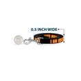 Load image into Gallery viewer, Dog Leash - Iron Man Face/I AM IRON MAN Black/Yellow Glow