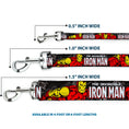 Load image into Gallery viewer, Dog Leash - THE INVINCIBLE IRON MAN Stacked Comic Books/Action Poses