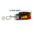 Load image into Gallery viewer, Dog Leash - THE INVINCIBLE IRON MAN Stacked Comic Books/Action Poses