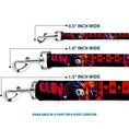 Load image into Gallery viewer, Dog Leash - HARLEY QUINN Bomb Poses/Suits Black/Purple/Red