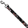 Load image into Gallery viewer, Dog Leash - Joker BRILLIANTLY TWISTED PSYCHO 2-Poses/Cards Black/Grays