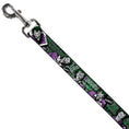 Load image into Gallery viewer, Dog Leash - The Joker 4-Poses/Joker Card HAHA/Smile/BANG! Grays/Greens/Purples