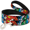 Load image into Gallery viewer, Dog Leash - Justice League Superheroes CLOSE-UP New