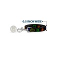 Load image into Gallery viewer, Dog Leash - Justice League Electric Logos Black/Multi Neon