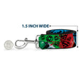 Load image into Gallery viewer, Dog Leash - Justice League New 52 4-Superhero Poses/Scattered Logos Multi Color/Black