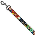 Load image into Gallery viewer, Dog Leash - Justice League 4-Superhero CLOSE-UP Poses/Logos