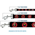Load image into Gallery viewer, Dog Leash - Looney Tunes Characters Bullseye Pose Black