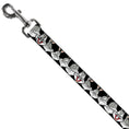 Load image into Gallery viewer, Dog Leash - Bugs Bunny CLOSE-UP Expressions Black