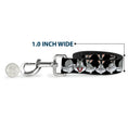 Load image into Gallery viewer, Dog Leash - Bugs Bunny CLOSE-UP Expressions Black