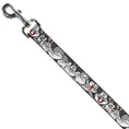 Load image into Gallery viewer, Dog Leash - Bugs Bunny CLOSE-UP Poses Charcoal