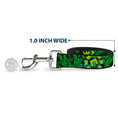 Load image into Gallery viewer, Dog Leash - MARVIN THE MARTIAN w/Poses Black/Turquoise