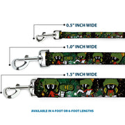 Dog Leash - Marvin the Martian 4-Poses Galaxy