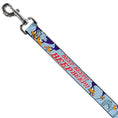 Load image into Gallery viewer, Dog Leash - MEEP MEEP!! w/Road Runner Poses Baby Blue