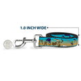 Load image into Gallery viewer, Dog Leash - Road Runner/Wile E. Coyote Scene1 Brown Fade