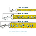 Load image into Gallery viewer, Dog Leash - Tweety Bird Expressions Yellow