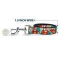 Load image into Gallery viewer, Dog Leash - Yosemite Sam Poses Turquoise